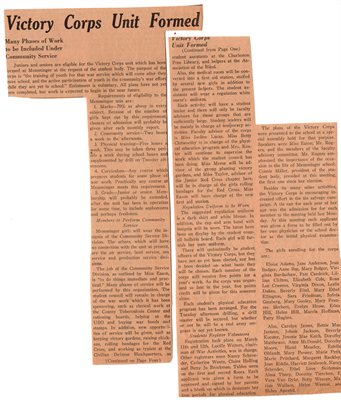 Charleston Victory Corps Formed