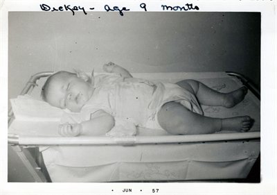 Sleeping Baby Dickey