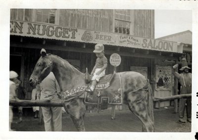 Dickey On Horse