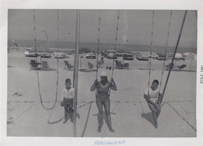 Margaret Alice, Dickey, and Spooky Swinging