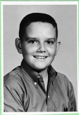 Spooky school portrait, estimated 1964