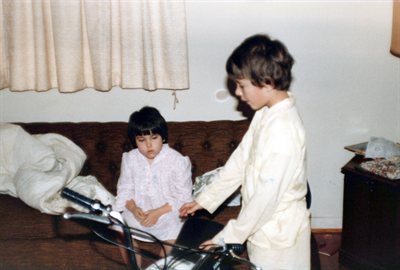 Rickey with his new Puch Dirt Bike