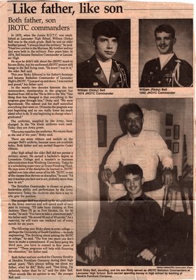 Like Father, Like Son — Dickey and Rickey Bell