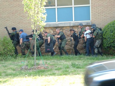 Swat entry team