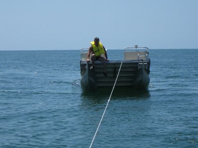Sunk Pontoon