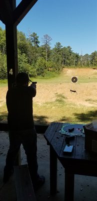 Jarred Bell at Indian Creek Rifle Range.