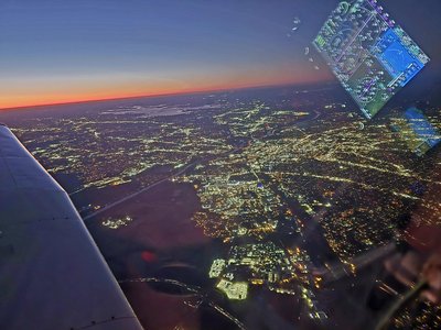 Columbia at Dusk