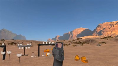Oculas and Ace XR VR Shooting